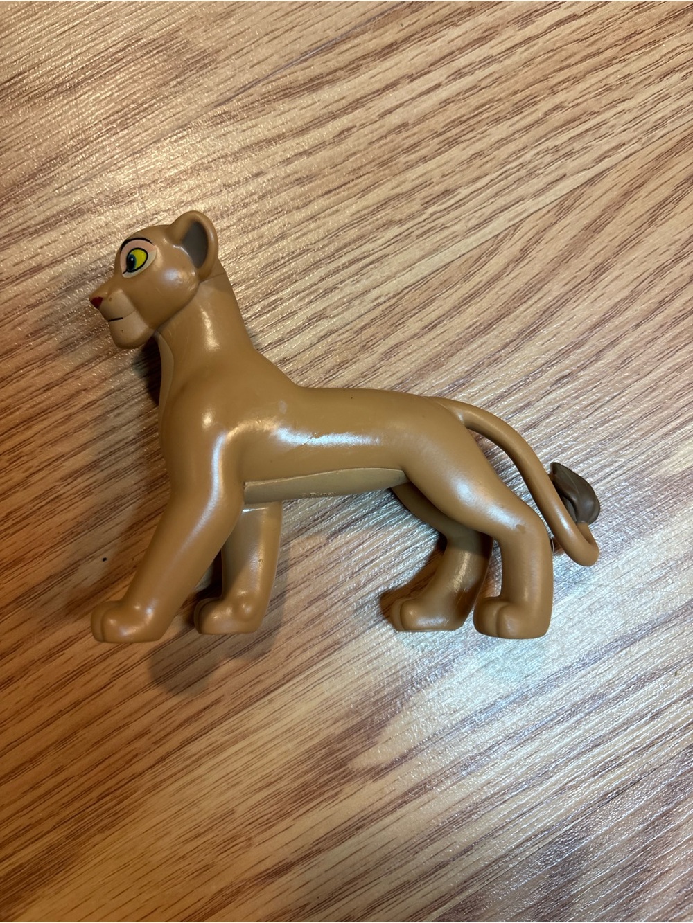 Disney Tan The Lion King Nala Figure with Green Eyes approximately 5”